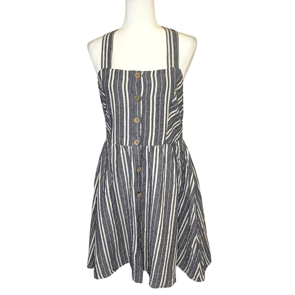 Promesa Linen Jumper Dress